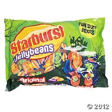 Starburst Jellybeans Fun Size 2 Bags Of 36 Halloween logo