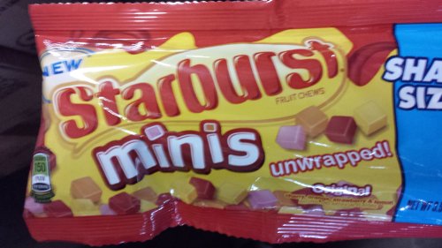 Starburst Minis Unwrapped Original 15 Ct logo