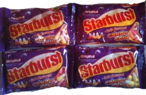 Starburst Original Fruit Flavored Candy Corn 12 Oz. (Pack of 4) logo