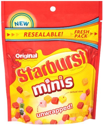 Starburst, Original Minis Candy, 8oz Bag (Pack of 4) logo