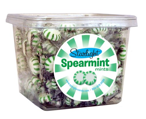 Starlight Mints 2 Lb Tub Spearmint Flavor logo