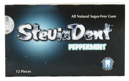 Stevita – Steviadent Chewing Gum Natural Peppermint Flavor logo