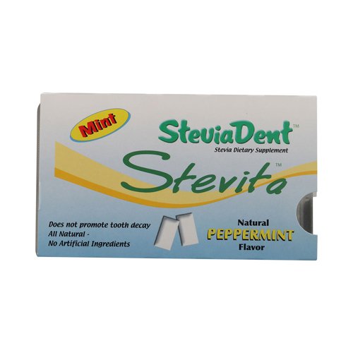 Stevita Steviadent Peppermint – 12 Pieces – Case Of 12 Stevita Steviadent Pepper logo