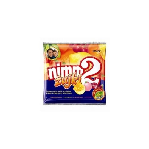 Storck Nimm 2 Zujki Soft Multivitamin Candy With Juice 90g -imported-shipping From Usa logo