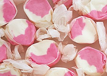 Strawberry & Creme Taffy: 3lbs logo