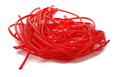 Strawberry Laces Licorice, 5.5 Oz (3 Packs) logo