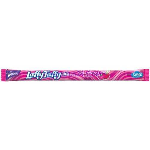 Strawberry Laffy Taffy Candy Rope logo