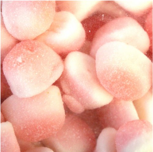 Strawberry Puffs Gummy Candy 3lb logo