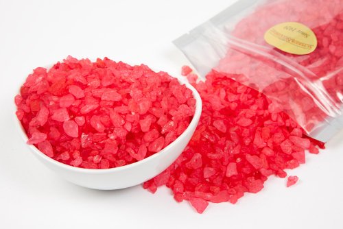 Strawberry Rock Candy Crystals (1 Pound Bag) logo