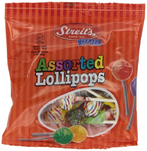 Streit’s Lollipops Assorted Fruit Flavor, Passover,7 ounce (Pack of 12) logo