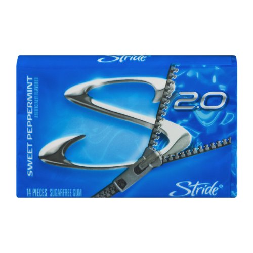 Stride Gum Sweet Peppermint 12 Count logo