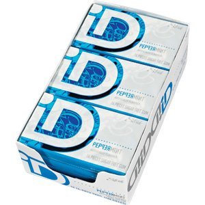 Stride Id Gum Peppermint Artificial Flavored Sugarfree Gum – 12 Pack 14 Pieces (168 Pieces Total) logo