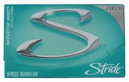 Stride Nonstop Mint Gum – 12 Pack logo