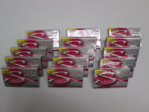 Stride Spark With B6 B12 Vitamins Kinetic Berry Artificial Flavored Sugar Free Chewing Gum – 15 Pack 14 Pieces (210 Pieces Total) logo