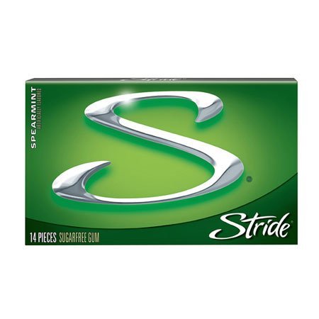 Stride Spearmint: 12 Count logo