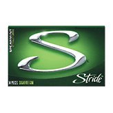 Stride Spearmint Gum, 12-count logo