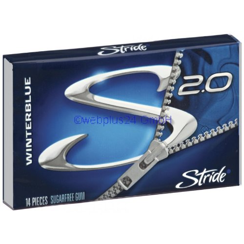 Stride Winterblue Gum, 12-count logo