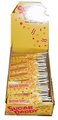 Sugar Daddy Lollipops 48 Count logo