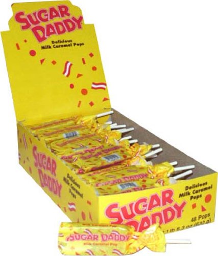 Sugar Daddy Pops – 48 Pack logo