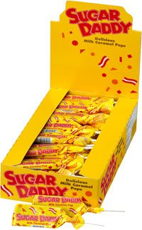 Sugar Daddy Pops (small – 0.47oz): 48 Count logo