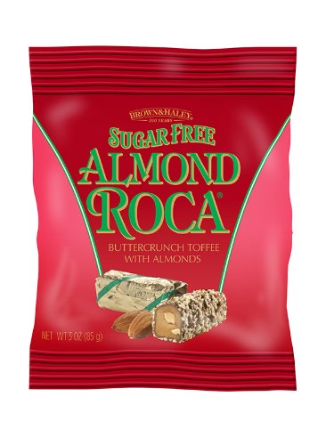 Sugar Free Almond Roca Hanging Bag (3 Oz) – Case Of 12 Bags logo