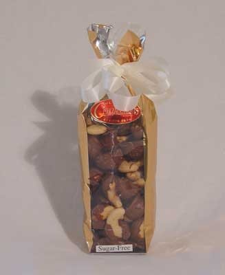 Sugar-free Chocolate Dipped Cashews Gift Bag (8 Oz.) logo