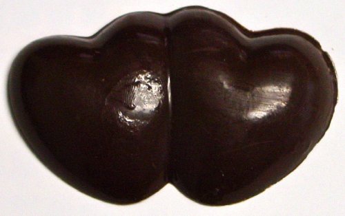 Sugar Free Dark Chocolate Double Hearts, .7 Oz, Individually Wrapped (set Of 5) logo