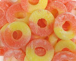Sugar Free Gummi Peach Rings logo