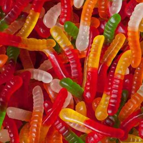 Sugar Free Gummy Worm 5lb Bag logo