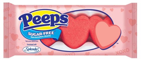 Sugar Free Heart Shaped Marshmallow Peeps logo