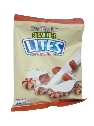 Sugar Free Lites Caramel Cream Hard Candy 2.25 Oz (12 Pack) logo