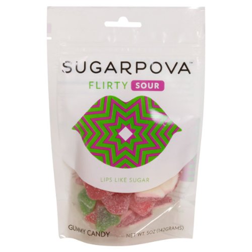 Sugarpova Flirty Sour Assorted Gummies logo