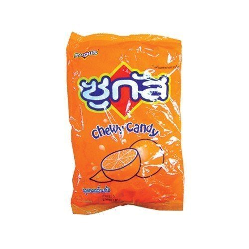 Sugas Chewy Candy Orange Flavor 114 Gm logo