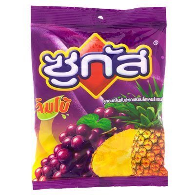 Sugus Jumbo Pineapple and Blackcurrant Flavoured Chews 105g logo