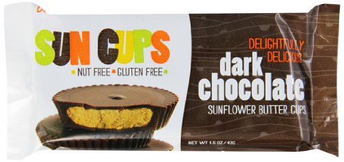 Sun Cups Dark Chocolate, Sunflower Butter Cups, 1.5 Ounce (Pack of 12) logo