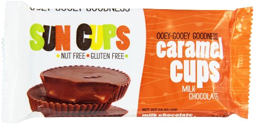 Sun Cups Milk Chocolate, Caramel Cups, 1.5 Ounce (Pack of 12) logo