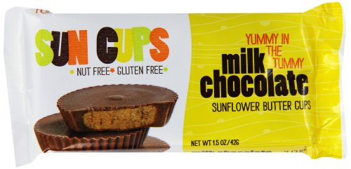 Sun Cups Milk Chocolate, Sunflower Butter Cups, 1.5 Ounce (Pack of 12) logo