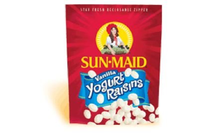 Sun Maid Vanilla Yogurt Raisins 8oz logo