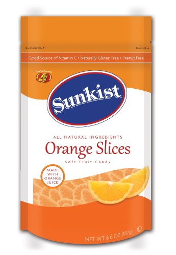 Sunkist Orange Slices – 6.6 Oz Pouch Bag logo