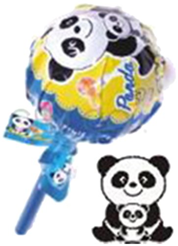 Sunny Maid Snack Candy Giant Panda Lollipop, 200-grams (Pack of 3) logo