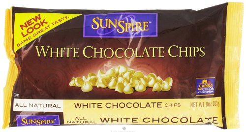 Sunspire – All Natural White Chocolate Chips – 10 Oz. logo