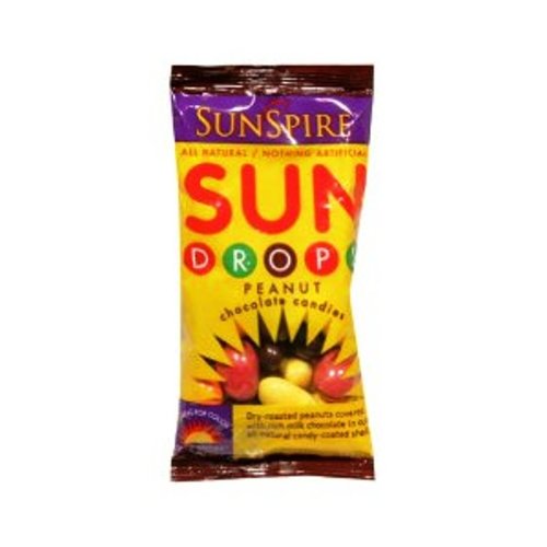 Sunspire Milk Chocolate Peanut Sundrops, 1.19 Ounce Bags (Pack of 24) logo