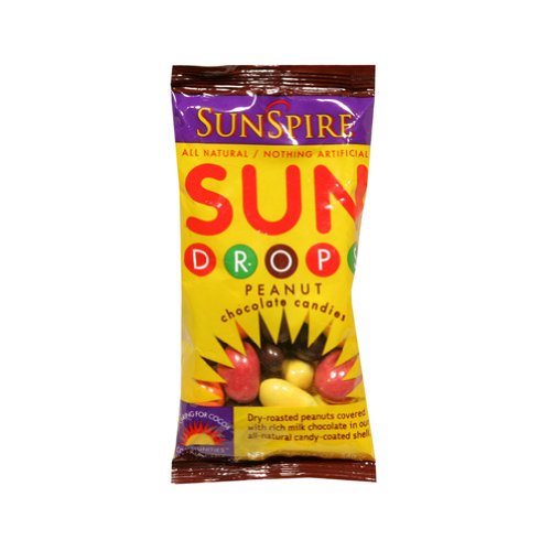 Sunspire Sundrops, Chocolate Peanut, 1.19 ounce (Pack of 24) logo