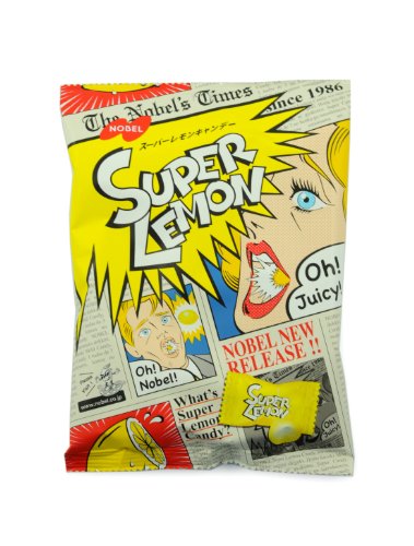 Super Lemon Candy-sour Hard Candy In Lemon Flavour (japanese Candy)-asian Food Snacks logo