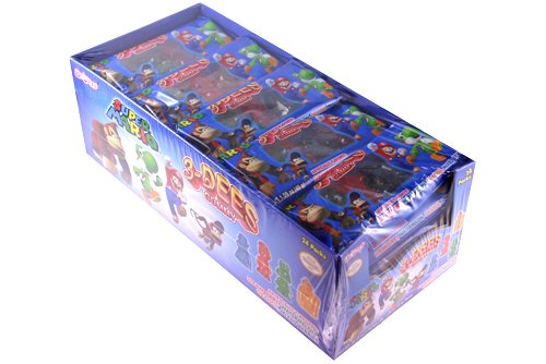 Super Mario 3-d Gummi Candies 24 Packs logo