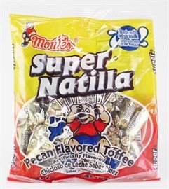 Super Natilla Pecan Flavored Toffee logo