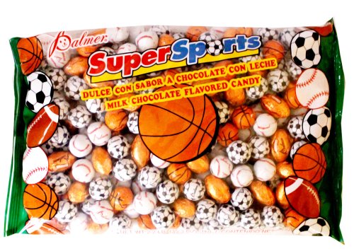Super Sports Chocolate Sports Balls 2.2lb logo