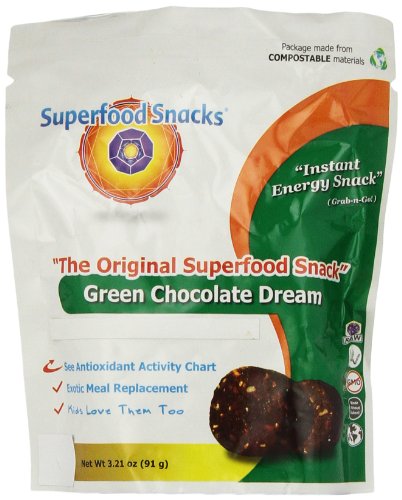 Superfood Snacks Green Chocolate Dream, 3-ounce logo