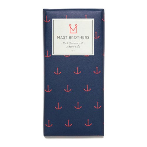 Sur La Table Mast Brothers Dark Chocolate Almond Bar logo