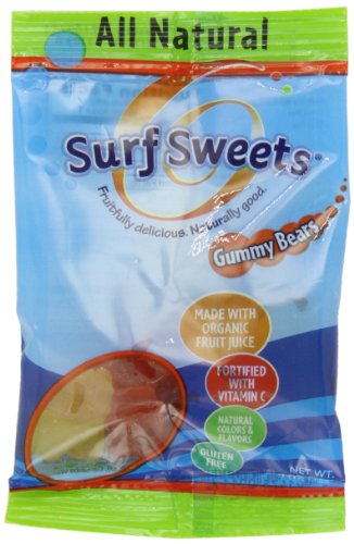 Surf Sweets Gummy Bears, 0.9 ounce Bags (Pack of 24) logo